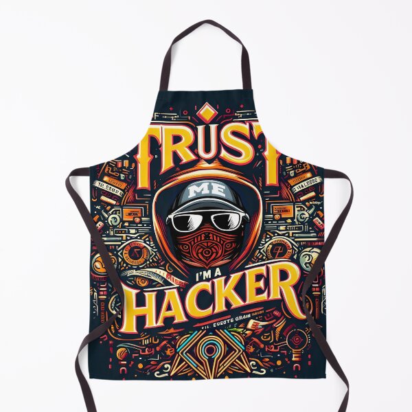 Item preview, Trust Me I'm a Hacker, typography designed and sold by maxmaj.