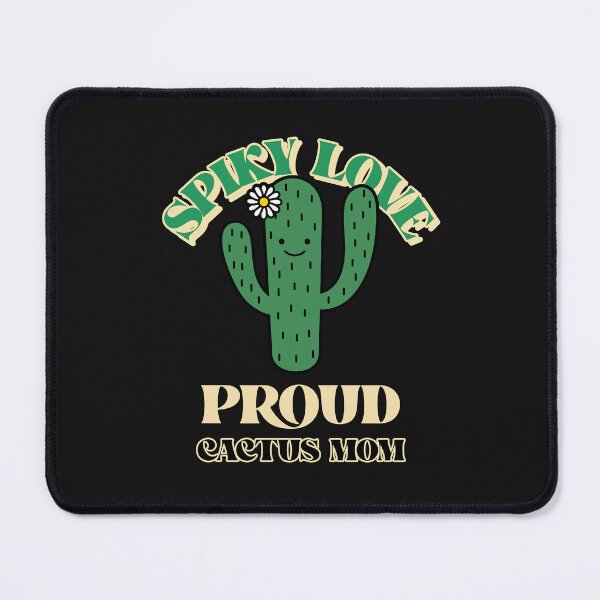 Item preview, spiky love: proud cactus Mom.  designed and sold by ninjapineapple.