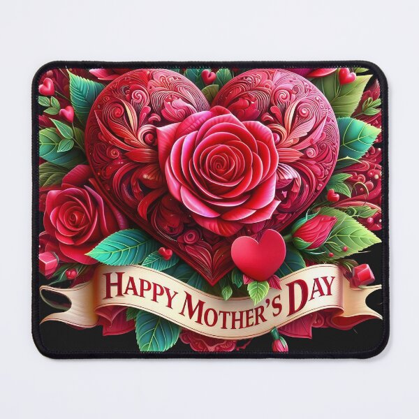 Item preview, Happy Mother's Day 2024: 3D Heart of Roses designed and sold by sofia1971.