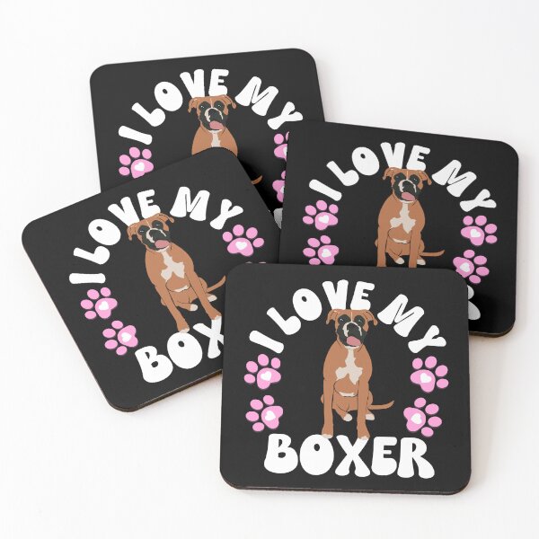 Item preview, I Love My Boxer designed and sold by TheAnimalZ00.