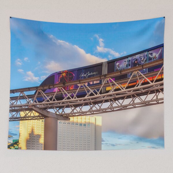 Item preview, Monorail above Las Vegas Strip designed and sold by Travelways.