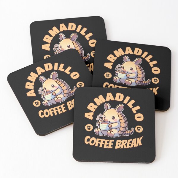 Item preview, Armadillo Coffee Break designed and sold by Odetee.
