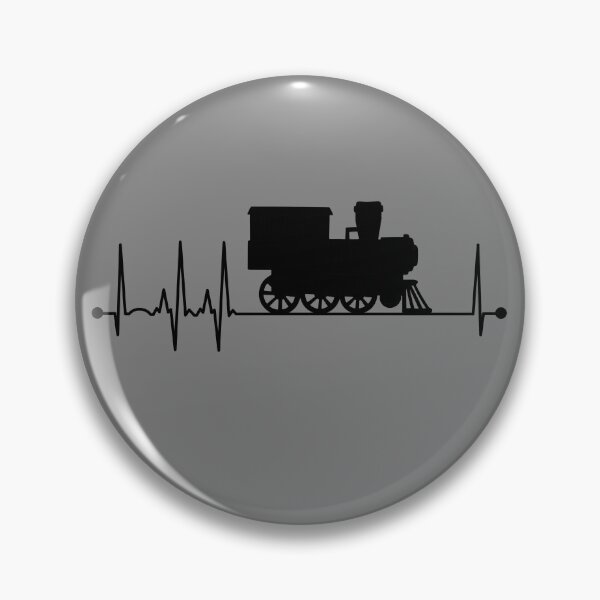 Item preview, Choo Choo Train Heartbeat Engine Conductor Vintage Train Gear designed and sold by DynamicDesign.