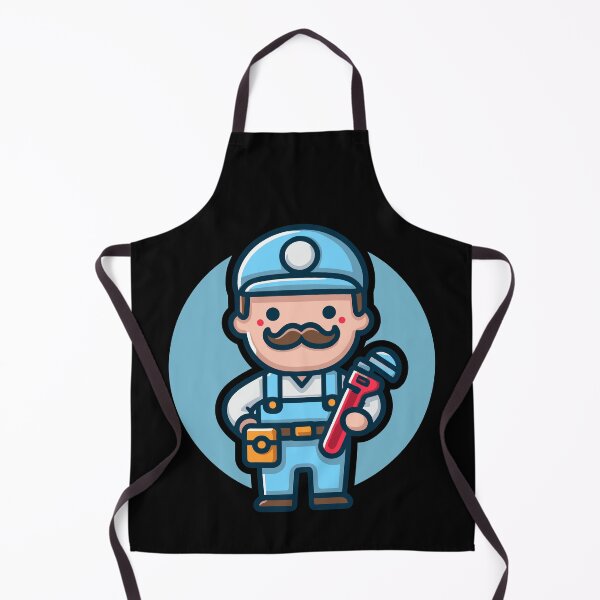 Item preview, Cute Vintage American Plumber designed and sold by BluRockDesigns.