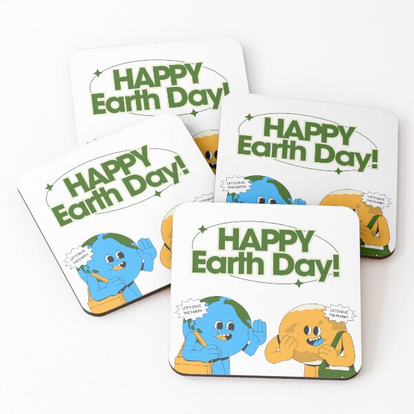 Item preview, Earth Day : HAPPY EARTH EARTH designed and sold by SweetTravels.