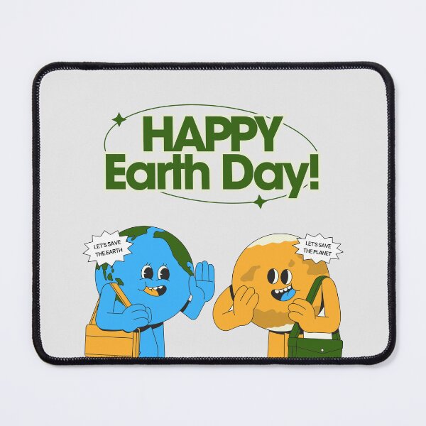 Item preview, Earth Day : HAPPY EARTH EARTH designed and sold by SweetTravels.