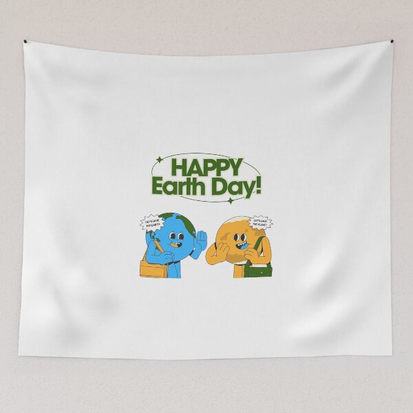 Item preview, Earth Day : HAPPY EARTH EARTH designed and sold by SweetTravels.