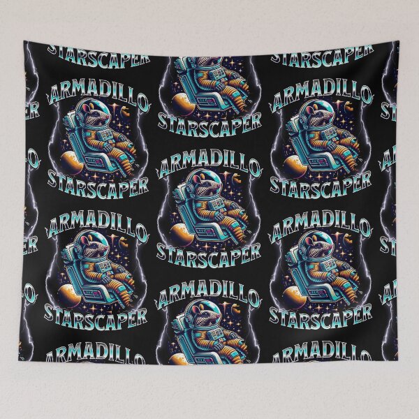 Item preview, Armadillo Starscaper Cool Astronaut designed and sold by Odetee.