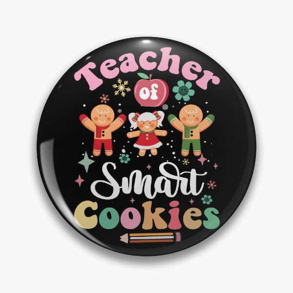 Item preview, Teacher Of Smart Cookies Christmas Gingerbread Teacher Gear designed and sold by DynamicDesign.