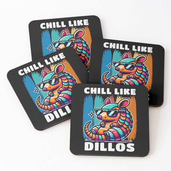Item preview, Chill Like Dillos Cool Armadillo designed and sold by Odetee.