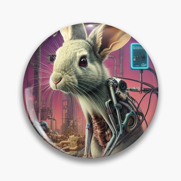Item preview, Nature.exe #0432 Psycho Peter Rabbit designed and sold by GrumpyMrGrouper.