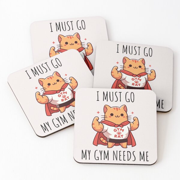 Item preview, Gym Rat Cat designed and sold by LemuellTrends.