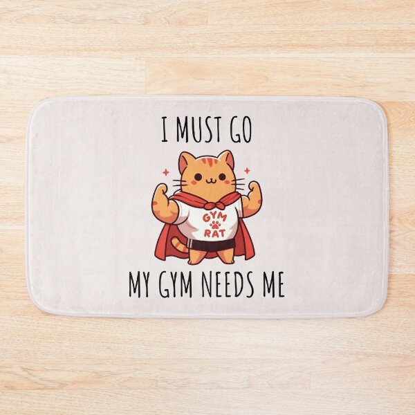 Item preview, Gym Rat Cat designed and sold by LemuellTrends.