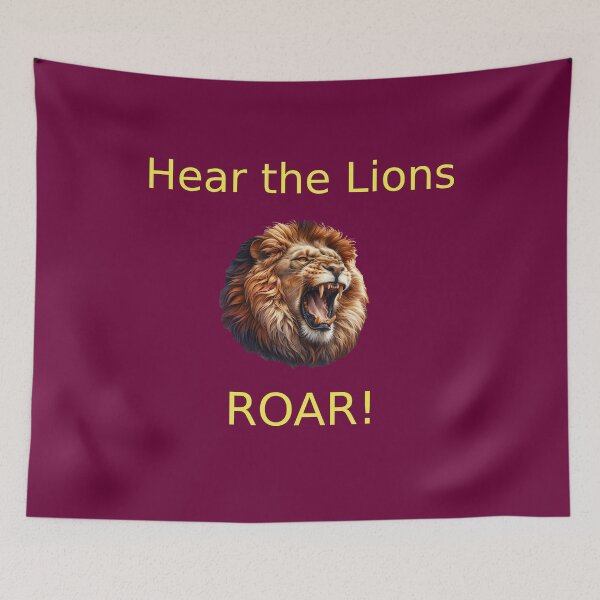 Item preview, Hear the Brisbane Lions Roar! designed and sold by BetweenThePosts.