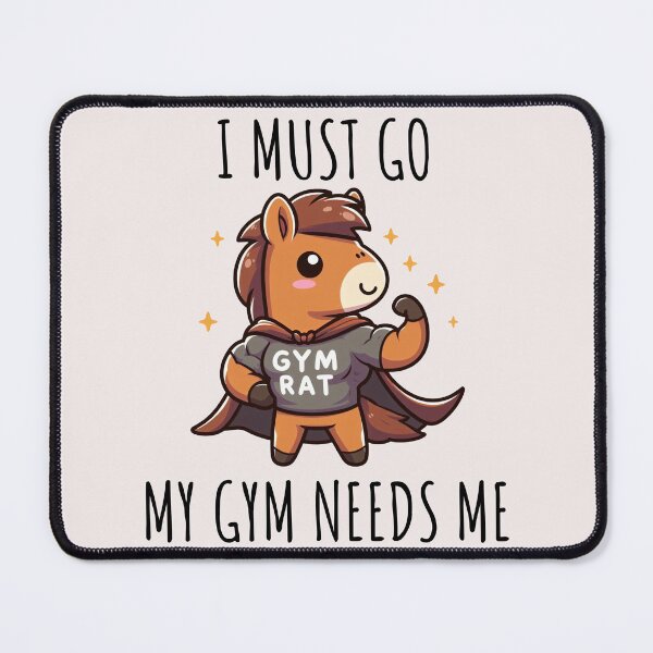 Item preview, Gym Rat Horse designed and sold by LemuellTrends.