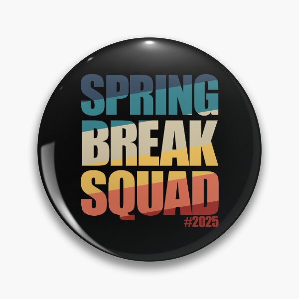 Item preview, Spring Break Squad #2025 Retro Spring Break 2025 Gear designed and sold by DynamicDesign.