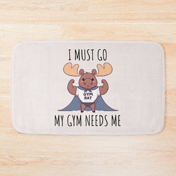Item preview, Gym Rat Moose designed and sold by LemuellTrends.
