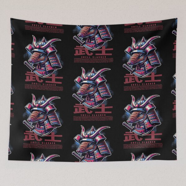 Aperçu de l'œuvre Warior Armadillo Samurai Shell Slasher créée et vendue par Odetee.