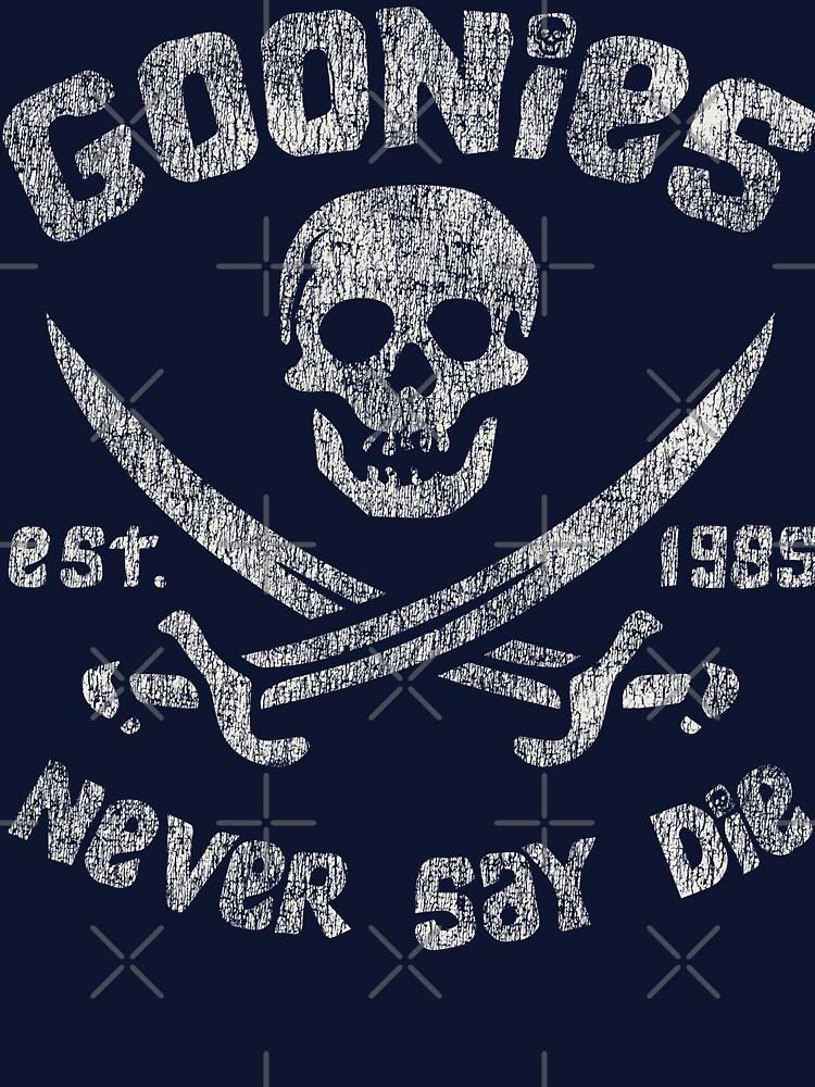 Thumbnail 7 von 7, Classic T-Shirt, Die Goonies geben niemals auf - Abgenutzt designt und verkauft von alhern67.