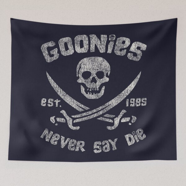 Item preview, The Goonies Never Say Die Worn Out designed and sold by Alema Art.