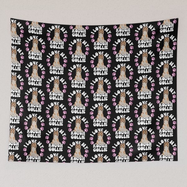 Item preview, I Love My Rough Collie designed and sold by TheAnimalZ00.