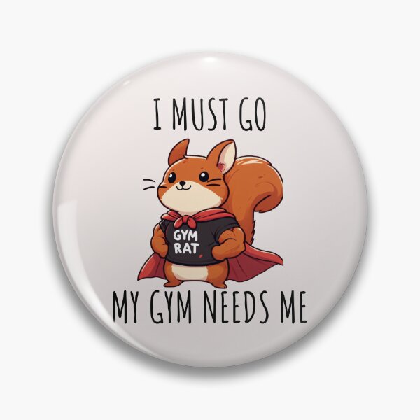 Item preview, Gym Rat Squirrel designed and sold by LemuellTrends.