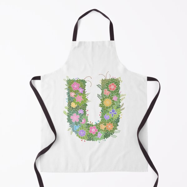 Artikelvorschau, Blumenbuchstabe „U“ WeArePrettierThanFlowers entworfen und verkauft von birthflower.