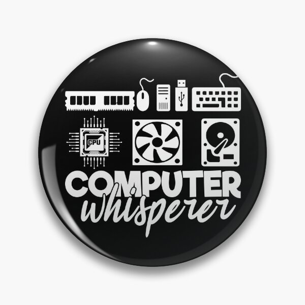 Item preview, Computer Whisperer IT Techy Nerd Geek Men's Tech Support Gear designed and sold by DynamicDesign.