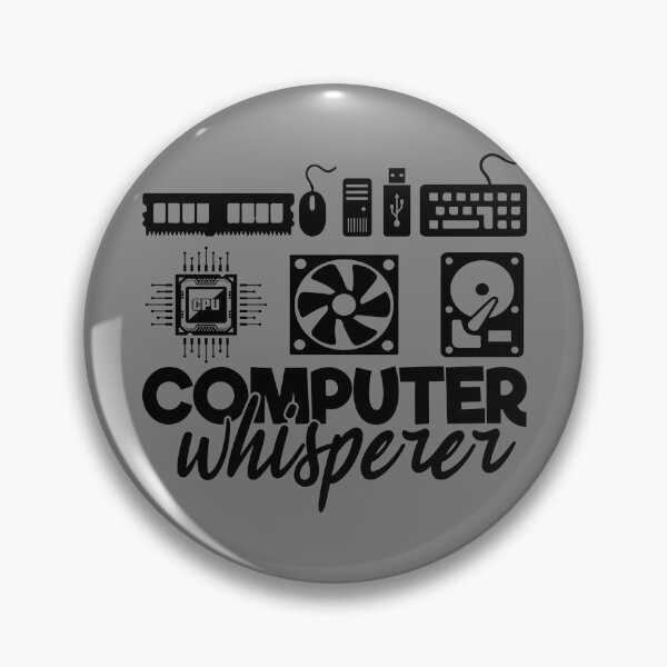 Item preview, Computer Whisperer IT Techy Nerd Geek Men's Tech Support Gear designed and sold by DynamicDesign.