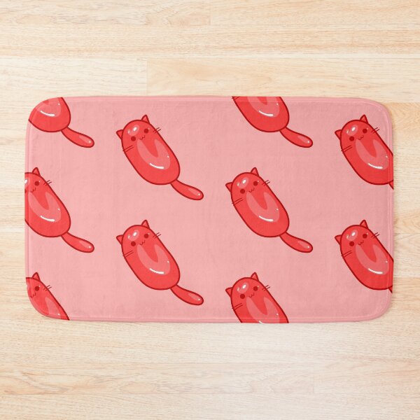 Item preview, Red jelly bean cat designed and sold by Cre8iveCat.