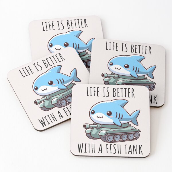 Item preview, Fish Tank Shark designed and sold by LemuellTrends.