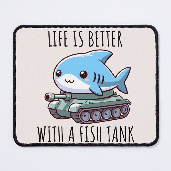 Item preview, Fish Tank Shark designed and sold by LemuellTrends.