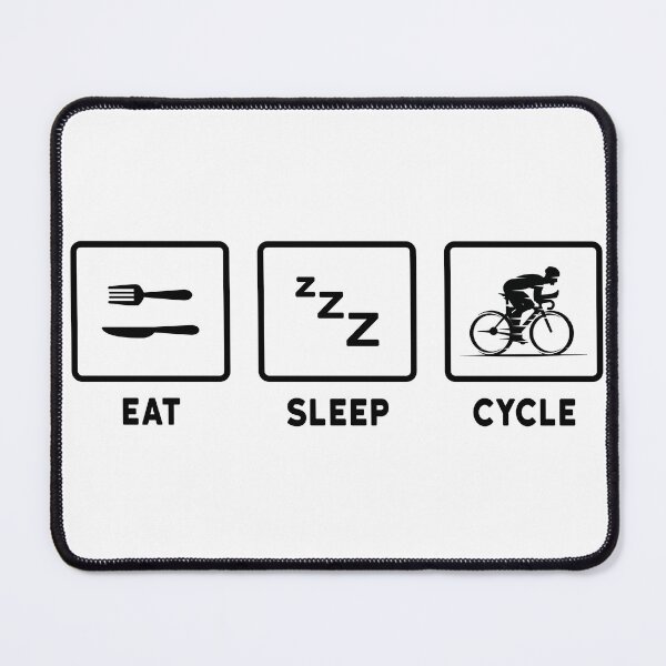 Item preview, Eat Sleep Cycle, Bicycle designed and sold by Picasmus Tees.