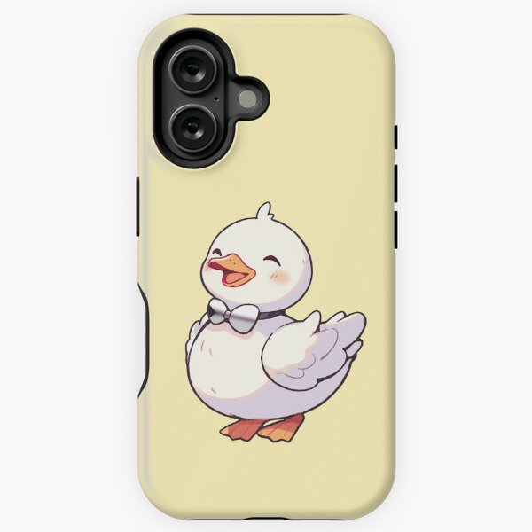 Artikel-Vorschau von Süßes Entchen mit Fliege mit demisexueller Pride-Flagge, Kawaii Demi Pride Duck Design, designt und verkauft von Travelslightly.