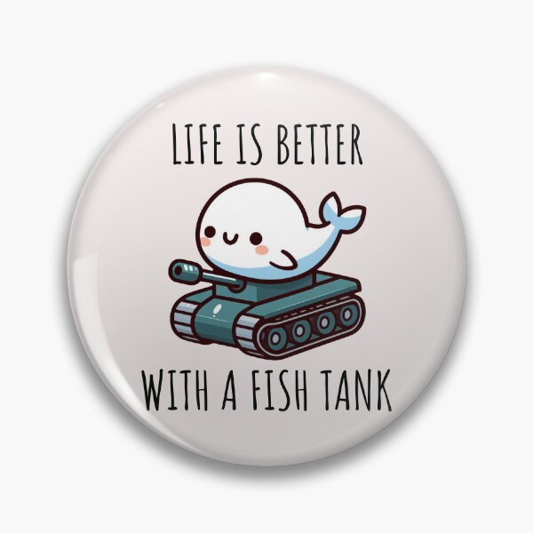 Item preview, Fish Tank Whale designed and sold by LemuellTrends.
