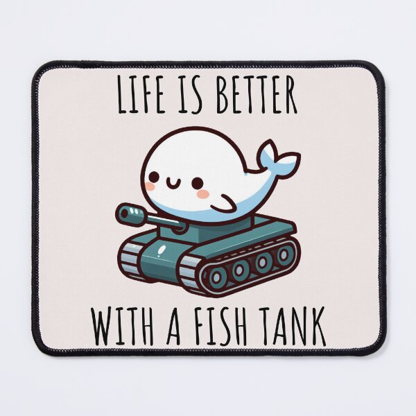 Item preview, Fish Tank Whale designed and sold by LemuellTrends.