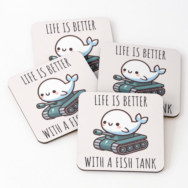 Item preview, Fish Tank Whale designed and sold by LemuellTrends.