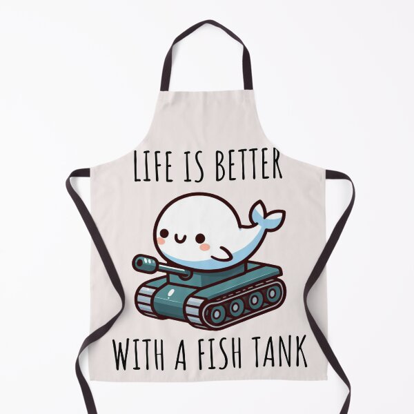 Item preview, Fish Tank Whale designed and sold by LemuellTrends.