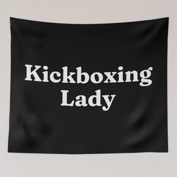 Item preview, Kickboxing Lady designed and sold by FieldScent.