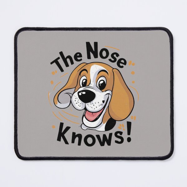 Item preview, Funny Beagle Dog Owner Pun The Nose Knows designed and sold by Cuddlythopia.