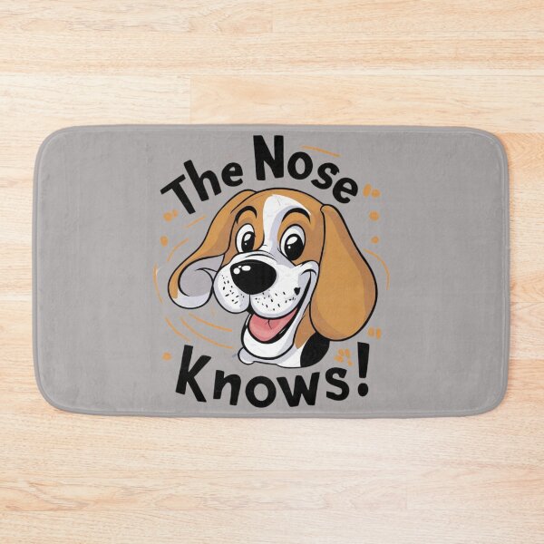 Item preview, Funny Beagle Dog Owner Pun The Nose Knows  designed and sold by Cuddlythopia.