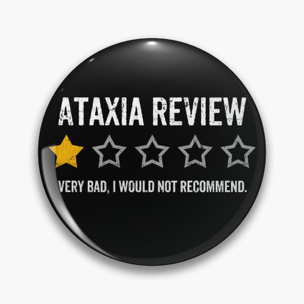 Item preview, Ataxia Review retro designed and sold by Dolphin Graphic.