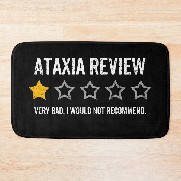 Item preview, Ataxia Review retro designed and sold by Dolphin Graphic.
