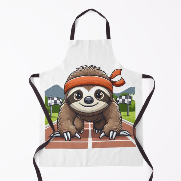 Item preview, Slow as molasses sloth trying to run a race. designed and sold by Focus-Photo-PG.
