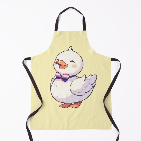 Item preview, Cute Ducky with Genderfluid Pride Flag Bow Tie, Kawaii Genderfluid Pride Duck Design designed and sold by Travelslightly.