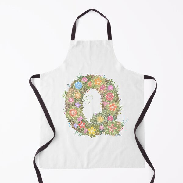 Artikelvorschau, Blumenbuchstabe „Q“ WeArePrettierThanFlowers entworfen und verkauft von birthflower.