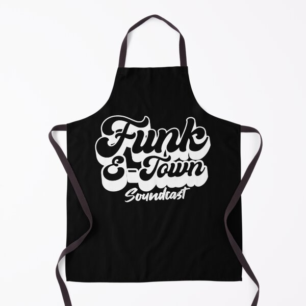 Item preview, FUNK E-TOWN SOUNDCAST - Dropshadow Logo 2 (White) designed and sold by Discothreadz.