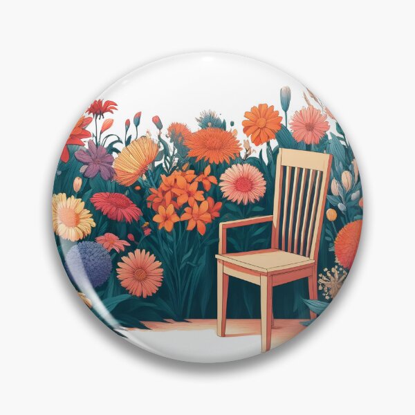 Item preview, Therapeutic Bloom: The Empty Chair designed and sold by GestaltTees.
