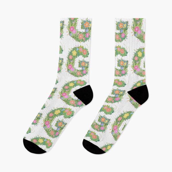 Item preview, Floral Letter "G"  WeArePrettierThanFlowers designed and sold by birthflower.