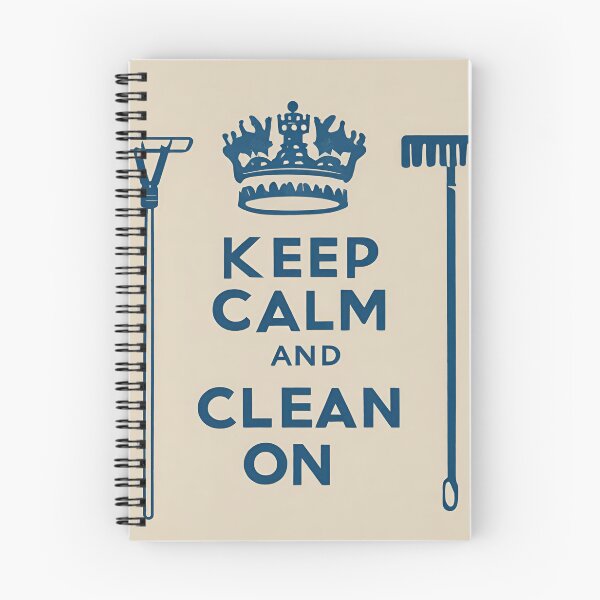 Item preview, Keep Calm And Clean On designed and sold by OptimaShirts.